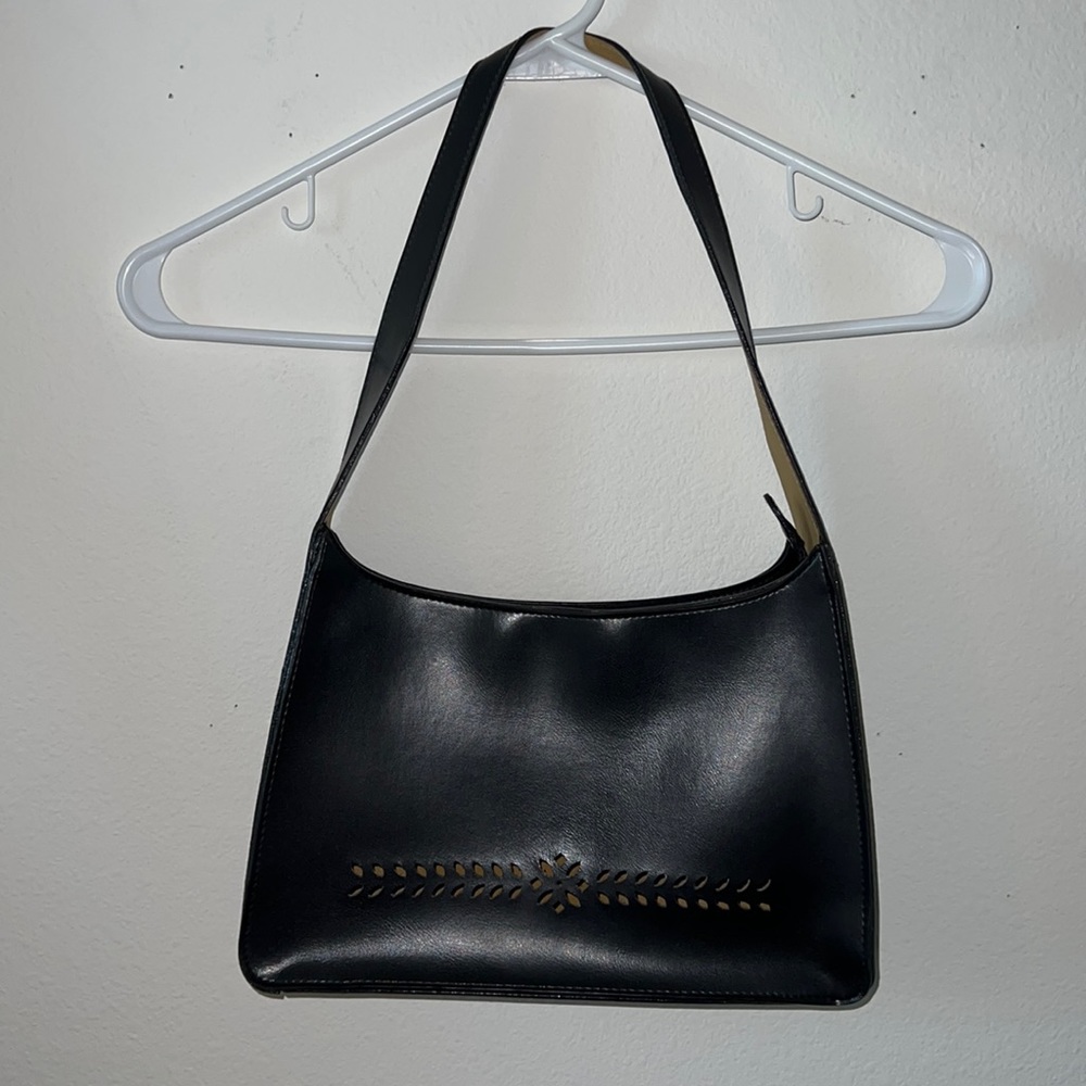 Vintage vegan leather bag